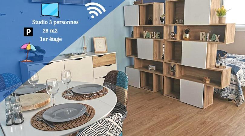 Envolee Marine Pour 3 Pers - Berck-Plage - 250M Plage Et Commerces Экстерьер фото